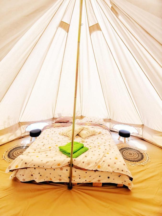 Luna Rock Glamping Brezoi - Blue Scai Bagian luar foto