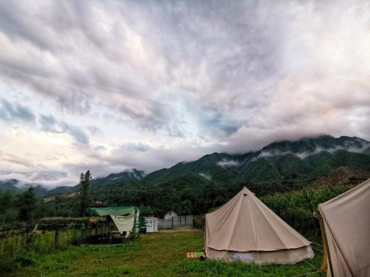 Luna Rock Glamping Brezoi - Blue Scai Bagian luar foto
