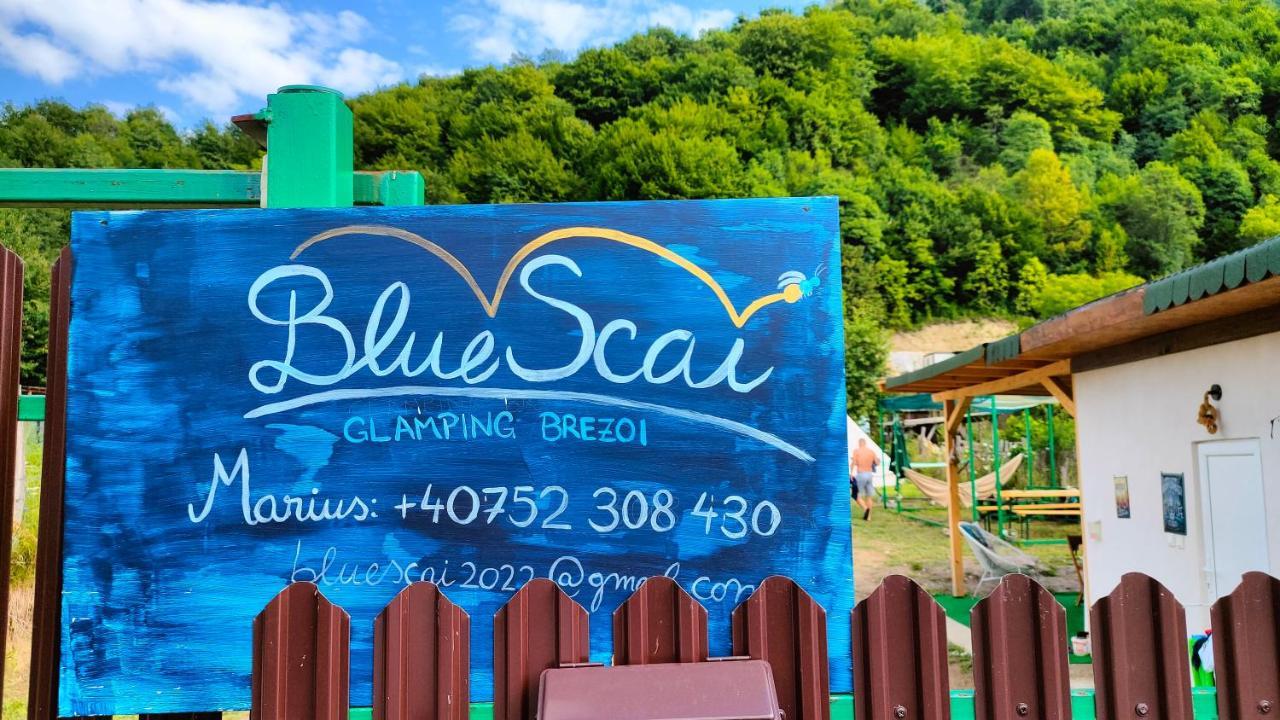Luna Rock Glamping Brezoi - Blue Scai Bagian luar foto